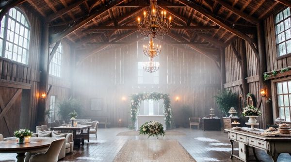 Top 5 Cozy Barn Venues for Winter Weddings in Kent