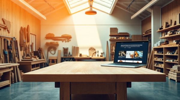 Transform your carpentry brand through professional website design